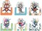 6 Pack 3D Bird Diamond Painting Card Kit, DIY Animal Diamond Art Greeting Cards with Envelopes for Adults, Birthday & Thank‑You Crafts